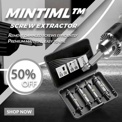 Mintiml? Screw Extractor Damaged Screw Extractor Drill Bit