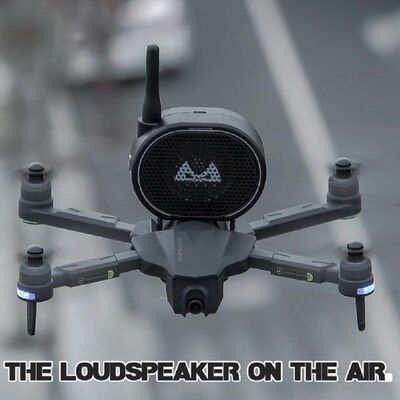 Rechargeable Speaker Megaphone with Remote Control for