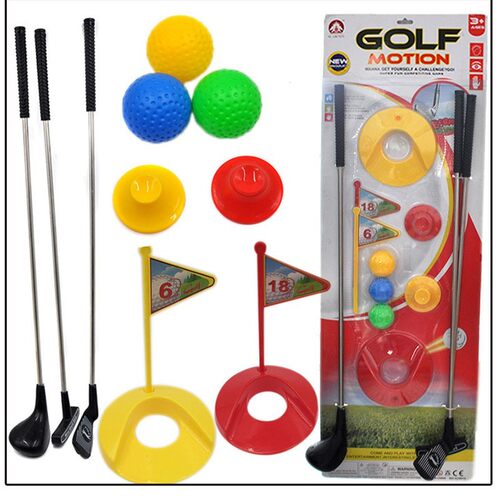 Outdoor Mini Funny Golf Toy Set Kids Learning Active Early E