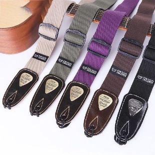 Acoustic Electric Butt Guitar Bass Guitar Strap Cotton