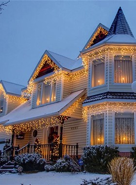 String lights Christmas outdoor decoration 5m Droop 0.4-0.6m