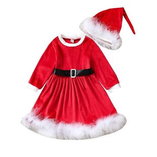 Christmas Costume Dress Kids Toddler Baby Girls Autumn