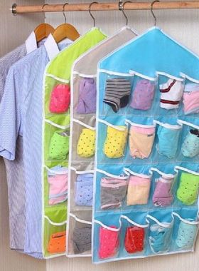Pockets Thick Hanging Clear Multfunction Storage Bags Door