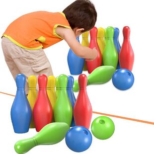 Children’s Bowling Game 12 Piece Bowling Set Colorful