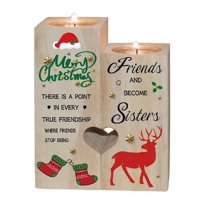 Candle Holder Romantic Art Candlesticks Heart-Shaped Candle