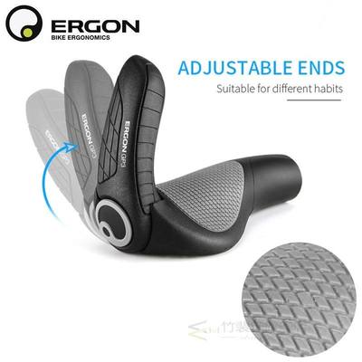 Mountain Bike Handlebar Grips ERGON GP1 GP3 GP5 Bicycle Bar