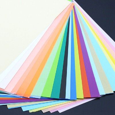 5 Pcs/Set Color Heat Shrink Sheet Plastic Magic Paper Sheet