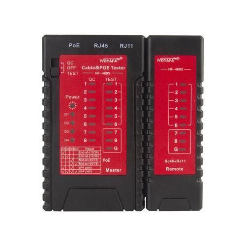 Cable Tester Tracker LAN Car Network LED Tester Ethernet