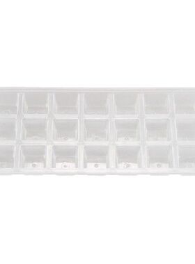 Transparent Plastic Ice Cube 21 Place Container