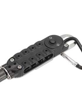 ”EDC Climbing Carabiner Paracord Buckle Flashl