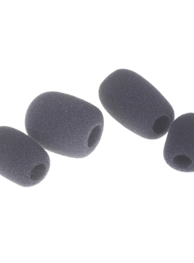 10PCS Microphone Headset Pads Grill Windscreen Sponge Foam