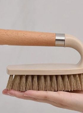 Huishouden Houten Handvat Borstel Ijzer Stijl Tegel Vloer