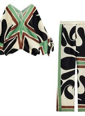 Women's Cothing 2022 Spring/Summer New Sale Bow Prin