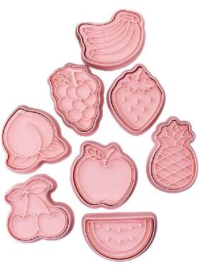 K1MF 8 Buah Pemotong Biskuit Seri Buah Ramah Lingkungan