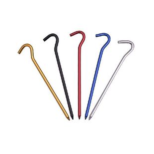 5 Pcs Tent Pegs 18cm Aluminum Alloy Mini Portable