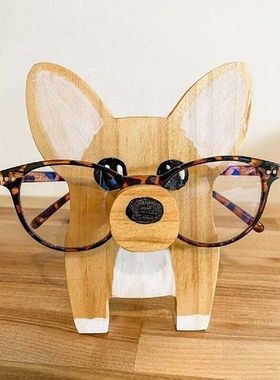 Creative Puppy Dog Glasses Holder Stand Eyeglass Retainers
