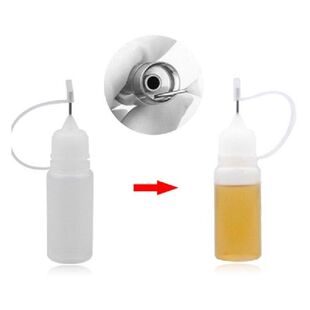 1 Buah 5Ml/20Ml Ujung Jarum Plastik Kosong Tutup Botol