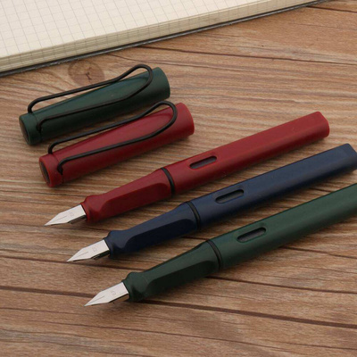 Posture Correction M20 Fountain Pen Plastic Frosted Blue Red