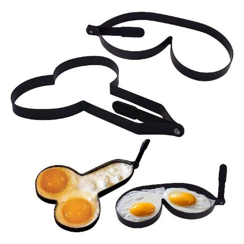 frying egg molds durable stainless steel funny breakfast