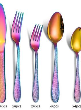 896A 20Pcs Dinnerware Set Stainless Steel Cutlery Set