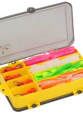 131pcs Simulation T-tail Fake Crankbait Fishing Lures with