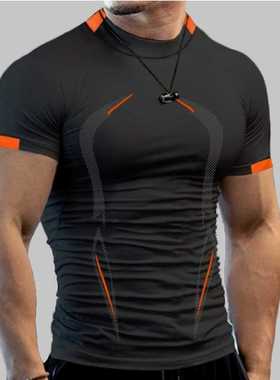 Compression Shirt Men's t shirt Men Hip Hop Gyms t-s