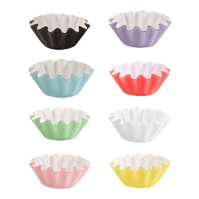 896A Set of 50 Cupcake Liners Paper Muffin Cups Colorful