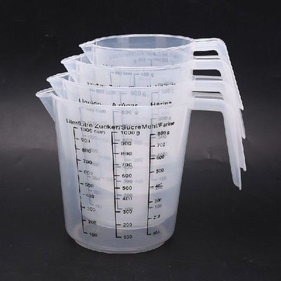 400ml 600ml 800ml 1000ml Plastic Measuring  Graduated Jug