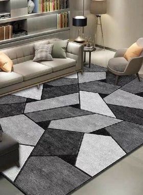 Geometric Printed Carpet Rug for Living Room Washable