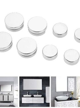 4Pcs Toilet Bathroom Mirror Glass Hinger Fixed Advertising