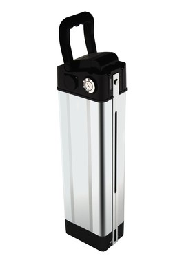 36V 10AH Silver fish style Electric Bike battery 36V 500W li