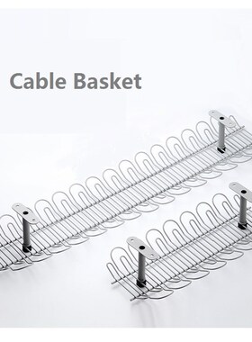 Cable Management Tray Wire Basket Cord Storage Organizer Und