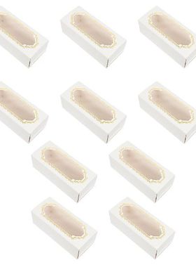 Cake Box Packaging Container Roll Bakery White Casepacking