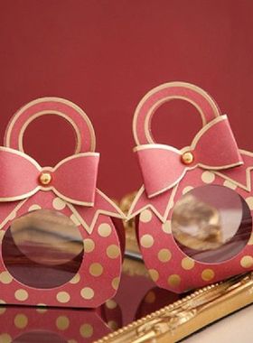 5Pcs Red/Blue Nipple Candy Gift Box Birthday Party Wedding