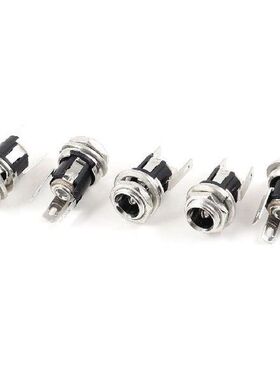 Promotion ! 5 Pcs 5.5mmx2.1mm DC Power Jack Socket Female