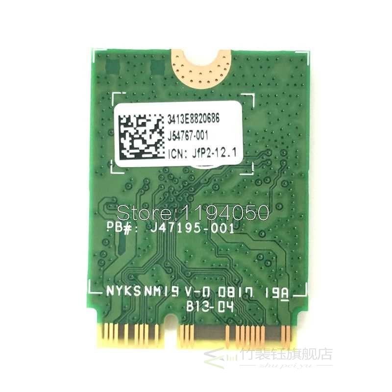 Card Intel 9560ngw Wi-Fi Wireless Ac Dual-Band Bluetooth 5.0