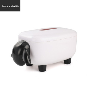 Tissue Box Storage Sheep Shape Plastic Home Living Room