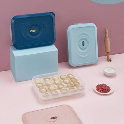 1pcs Refrigerator Food Storage Box Dumpling Egg Box Frozen