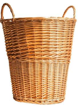 Wicker hamper storage baskets Storage bins Drum baskets