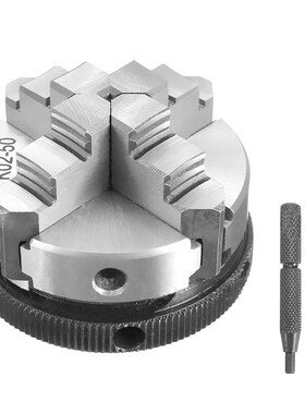 Reversible Self-Centering Chuck 4 Jaw hread Mount Lathe Chuc