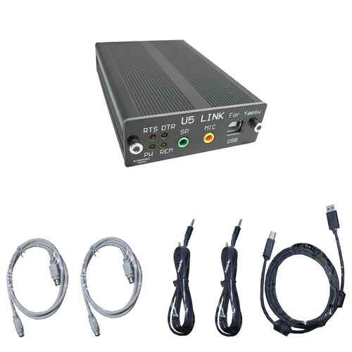 U5 LINK Linker Adapter U5 Radio Connector For YAESU FT-818 F