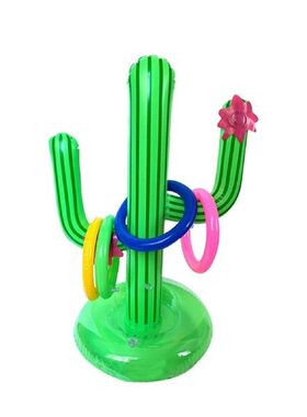 1PC Inflatable Cactus Ring Toss Game Inflatable Toss Game