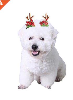 2pcslot Pet Dog Hair Clips Hairpins Bow Flower Kitten