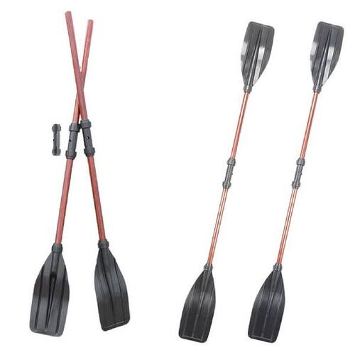 Detachable Kayak Paddles Aluminum Shaft PP Blade Boat Oars