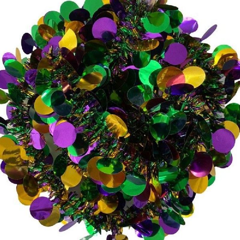 10 Carnival Color Strips, Pull Flower Tops, Party