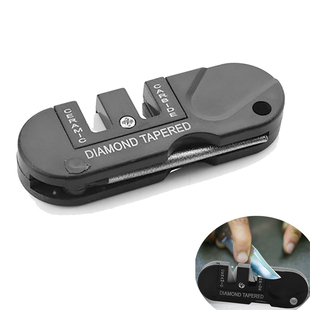 Outdoor Pocket Knife Sharpener Camping Equipment Portable
