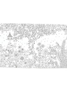 *1PCS New 24 Pages Relieve Stress  Children  Painting Drawin