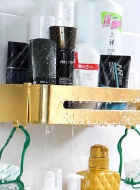 Bathroom rack wall hanging free punching toilet vanity