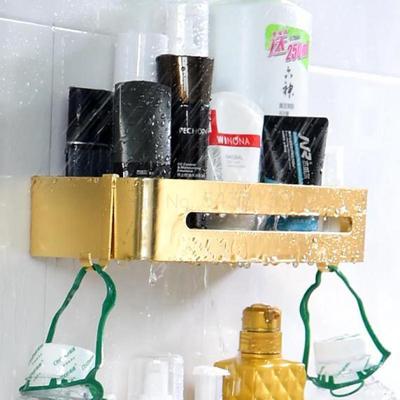 Bathroom rack wall hanging free punching toilet vanity