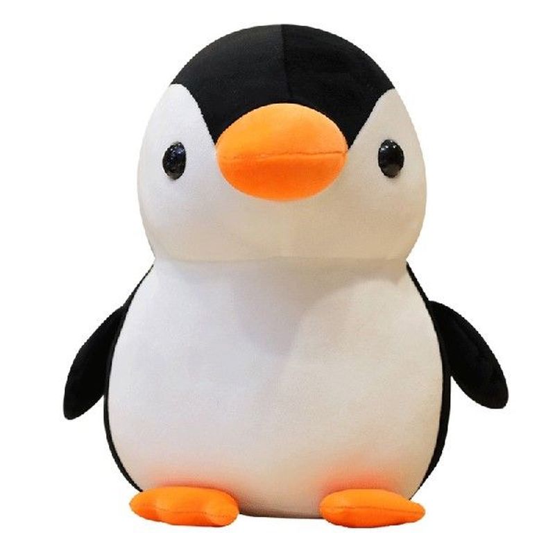 3D Sitting Penguin Plush Figure Stuffed Animal Mascot